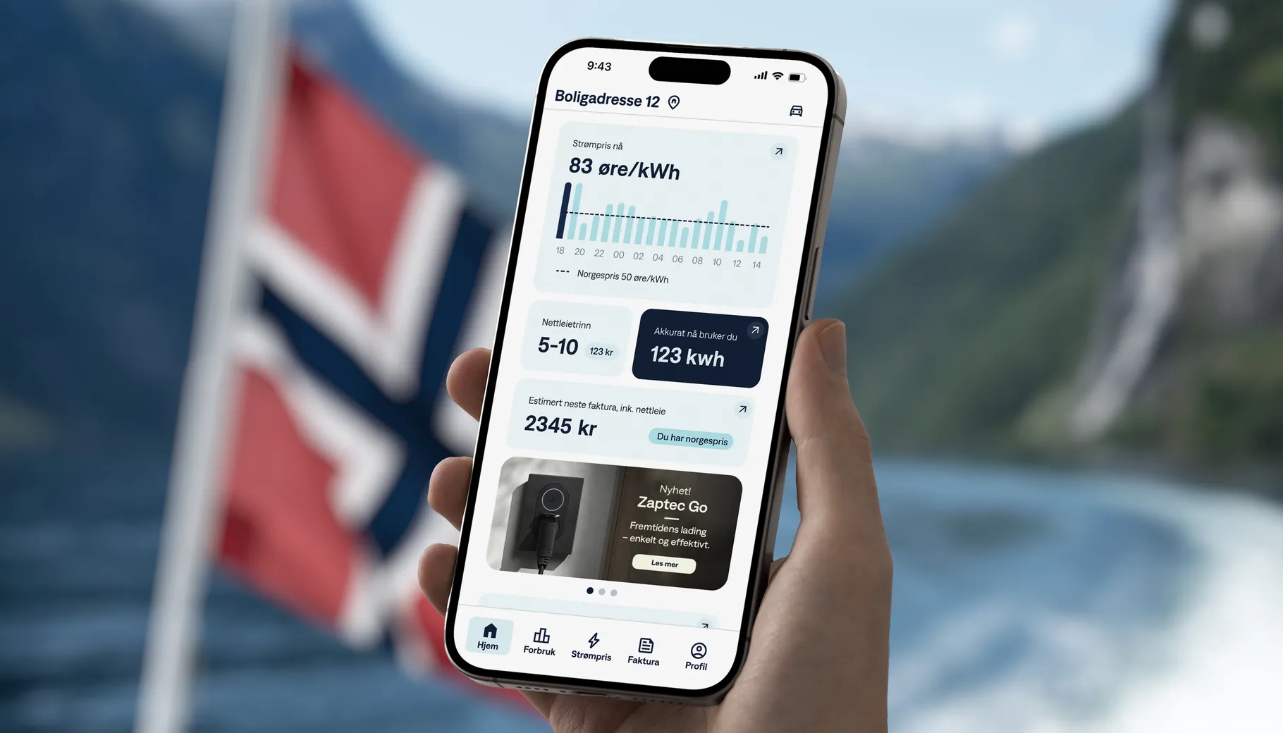 Se Norgespris i appen