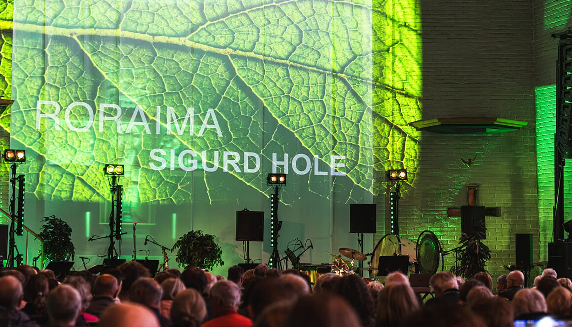 Sigurd Holes Roraima like før konsertstart i Molde Domkirke. Foto: Istad Kraft