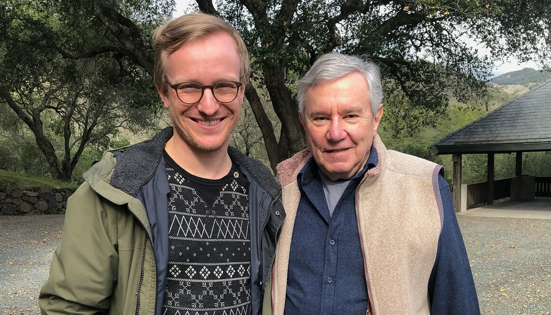 På USA turne i 2020 fikk Sigurd besøke gården til økolog Burney Krause. Foto: Sigurd Hole