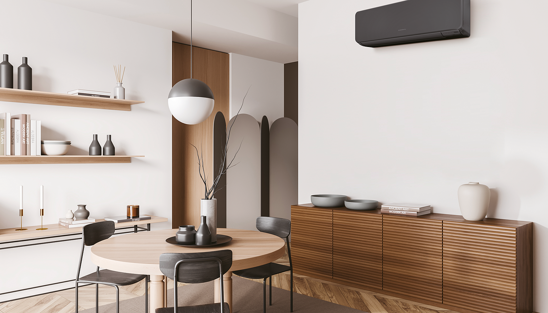 Vinterkongen sort Veggmontert