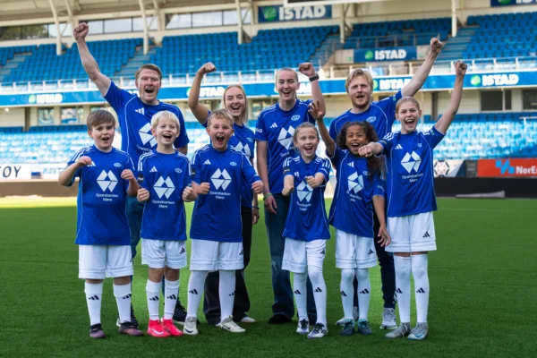 Barnas dag på Aker Stadion Barnas dag på Aker Stadion