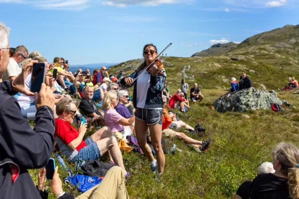 Musikkvandring til Prestaksla Musikkvandring til Prestaksla